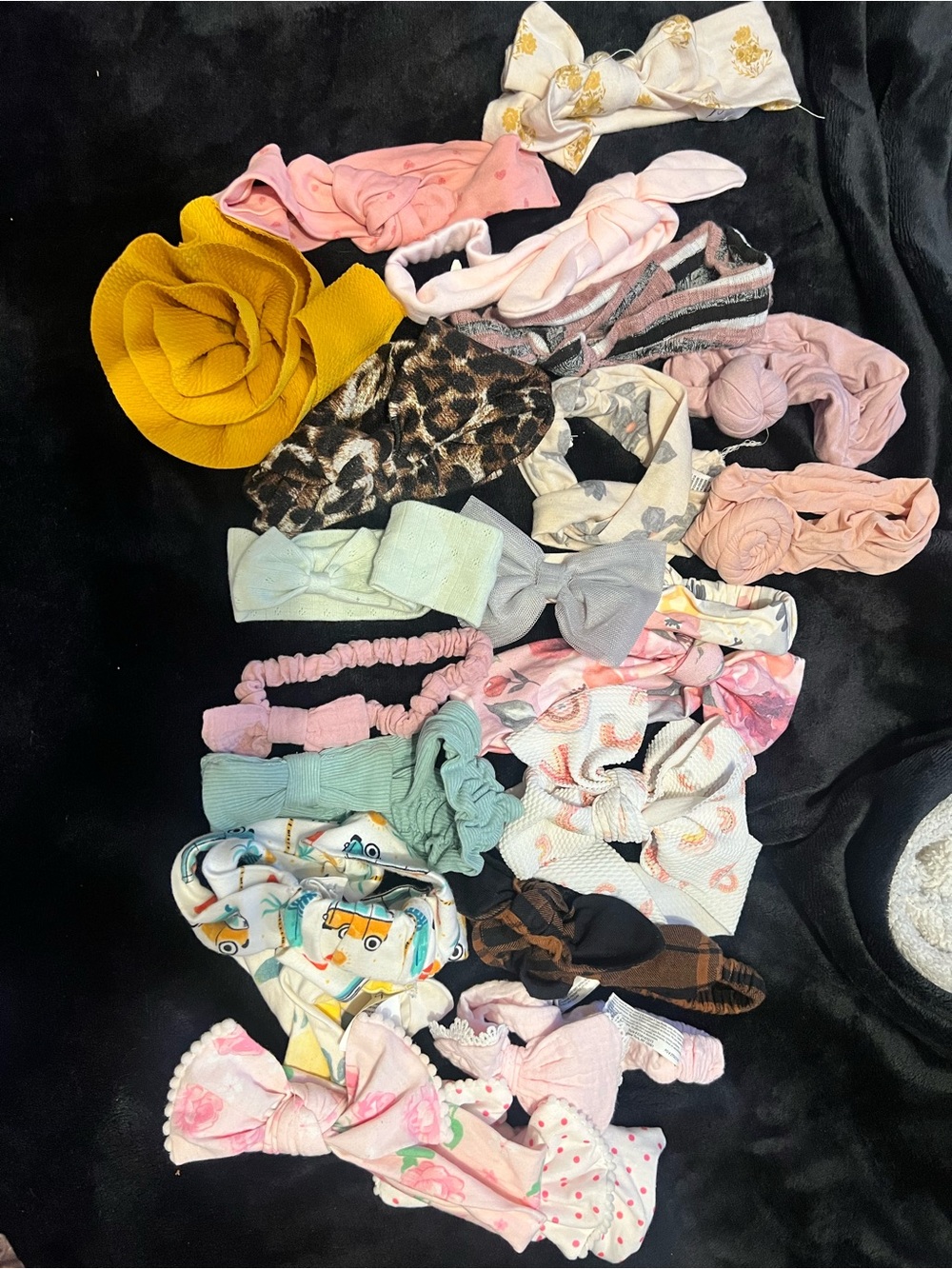 Kids Multi-Color Headbands - Assorted Pastel Styles